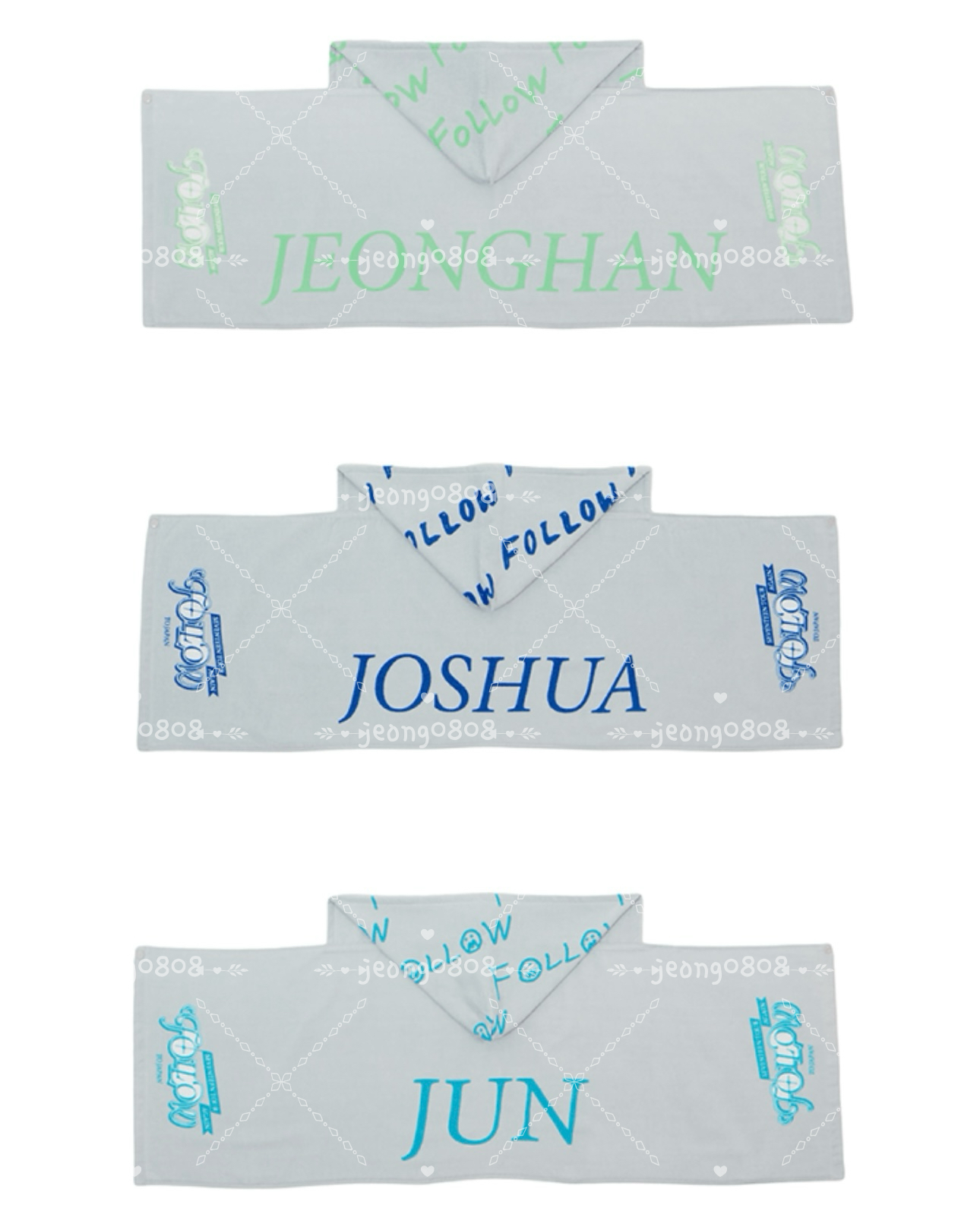 [FOLLOW AGAIN JAPAN] HOOD TOWEL