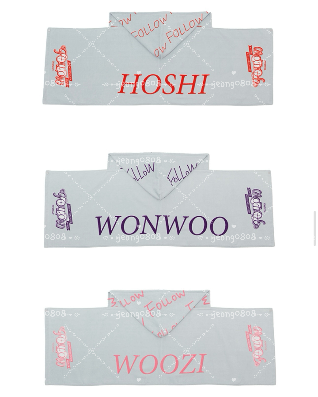 [FOLLOW AGAIN JAPAN] HOOD TOWEL