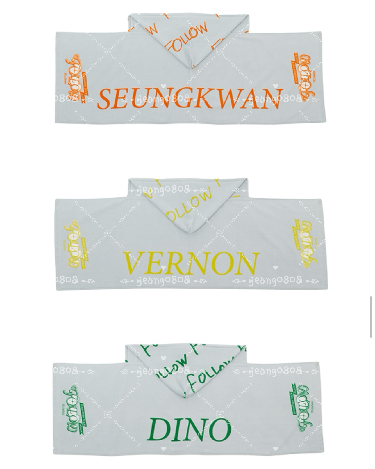 [FOLLOW AGAIN JAPAN] HOOD TOWEL