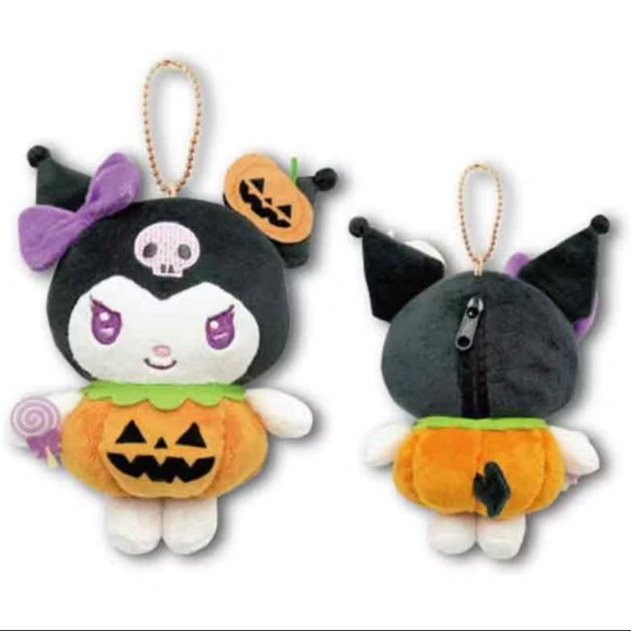 SANRIO三麗鷗 酷洛米 南瓜萬聖節變裝 KUROMI 吊飾