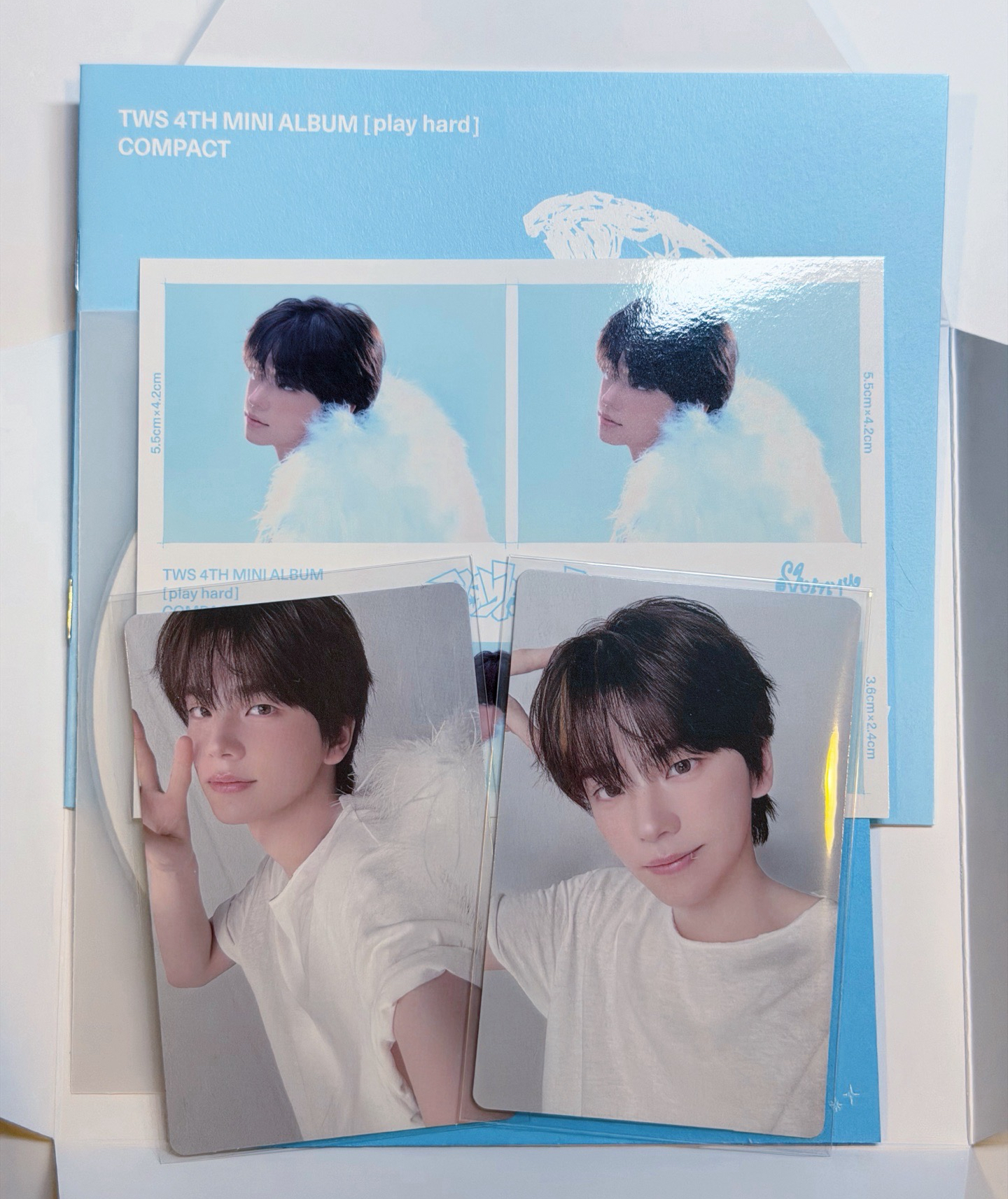 TWS PLAY HARD 單封全專 申惟+團封+明信片 湊套 