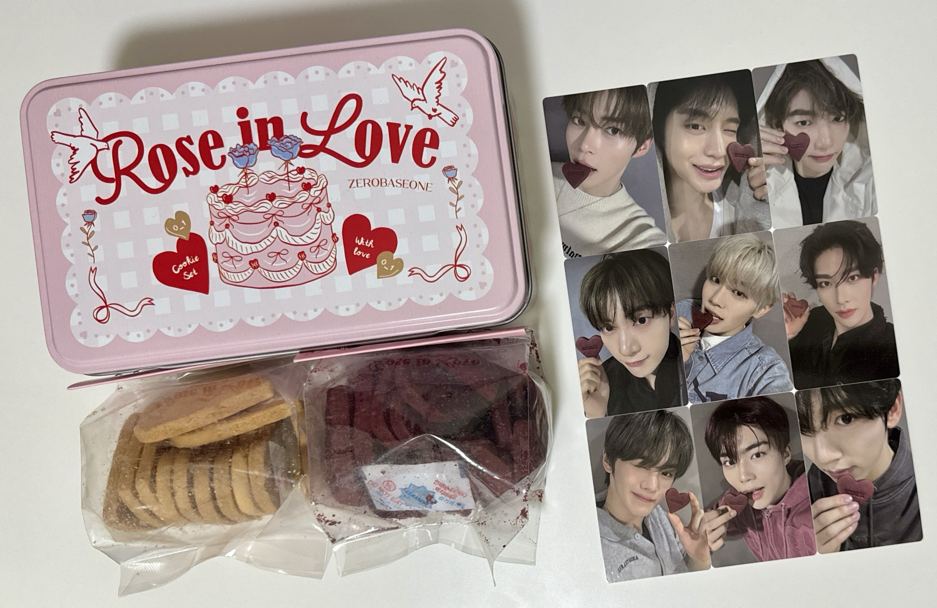 Rose in Love 쿠키세트 鐵盒餅乾