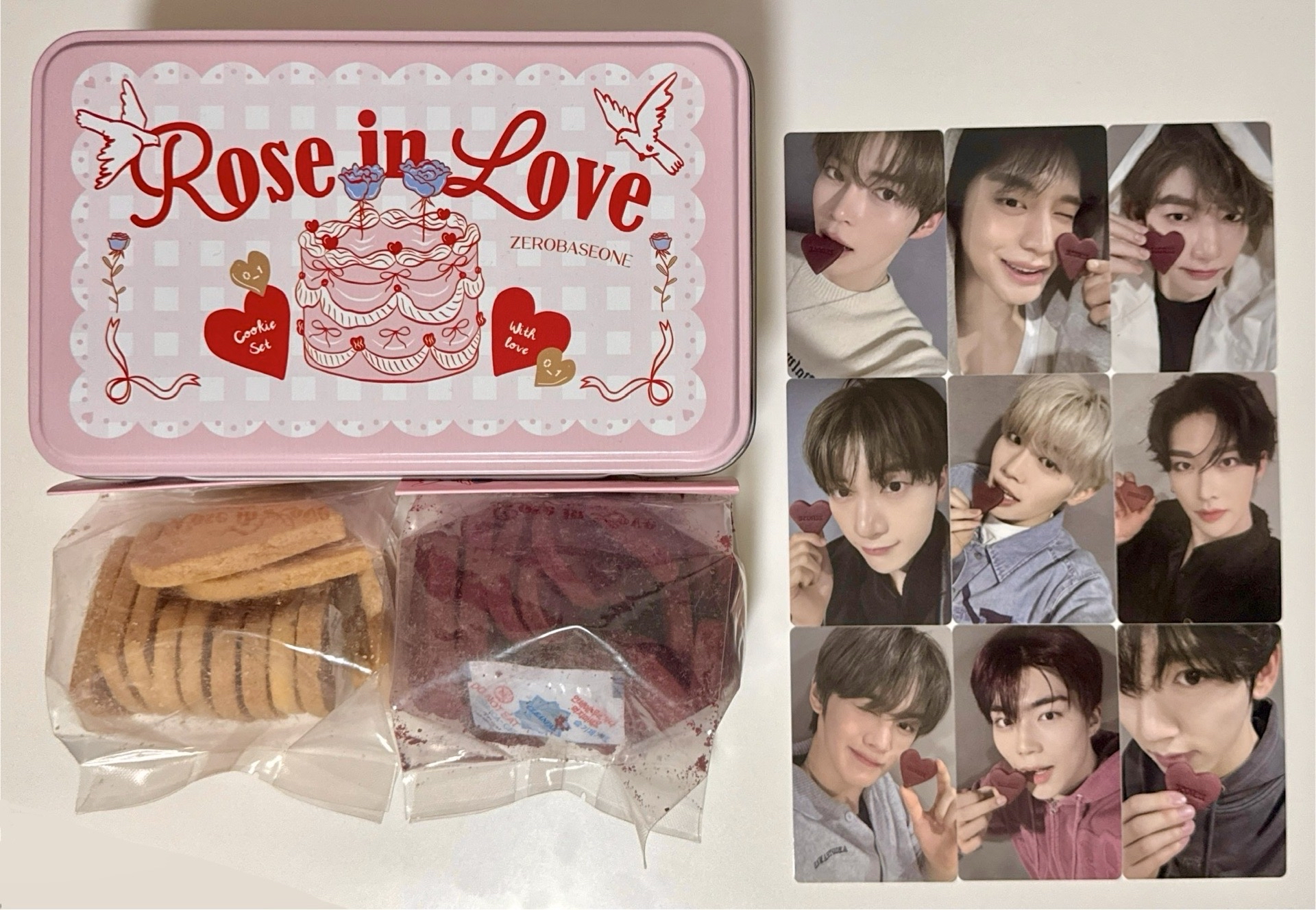 Rose in Love 쿠키세트 鐵盒餅乾