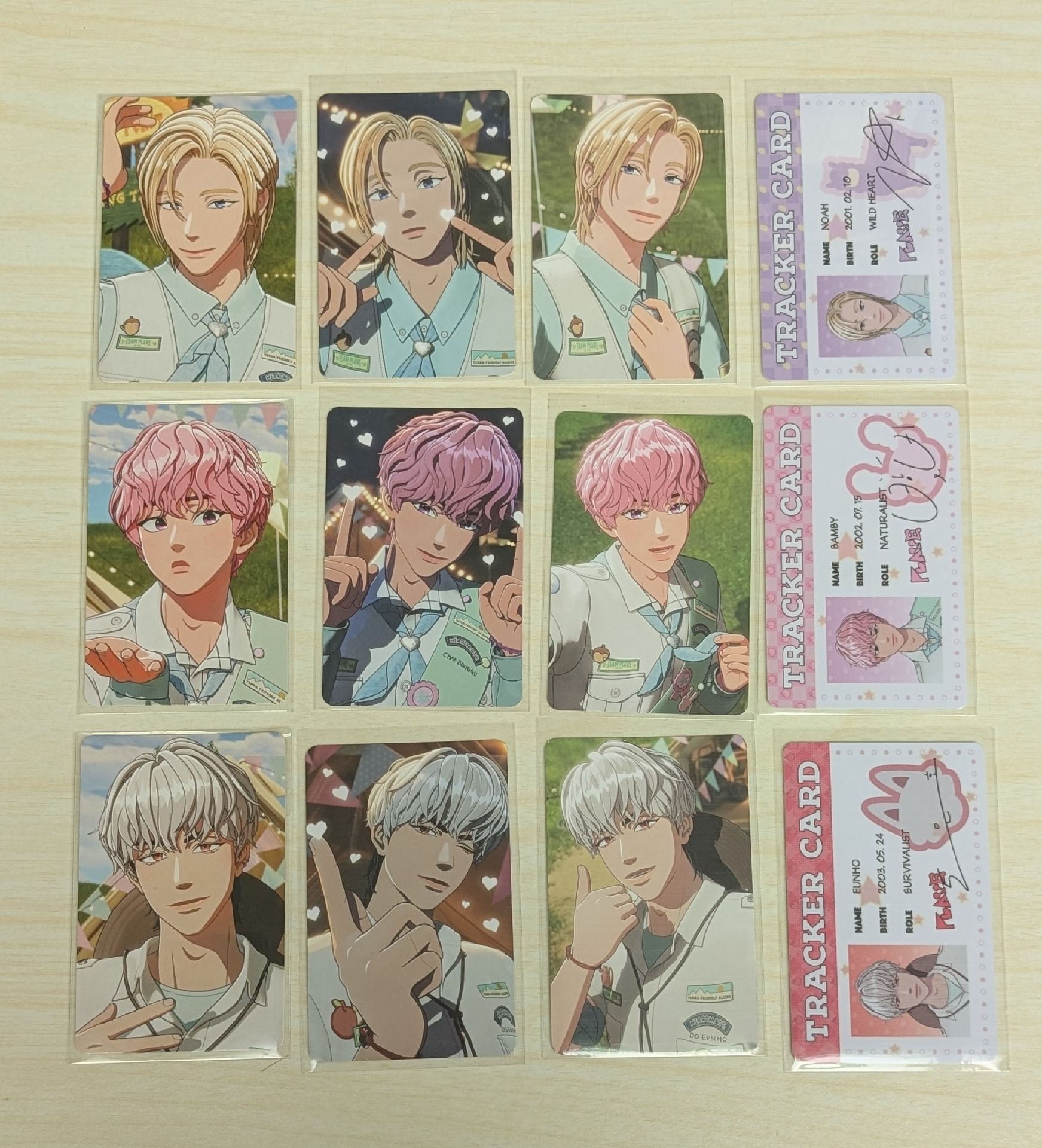 plave年曆小卡set