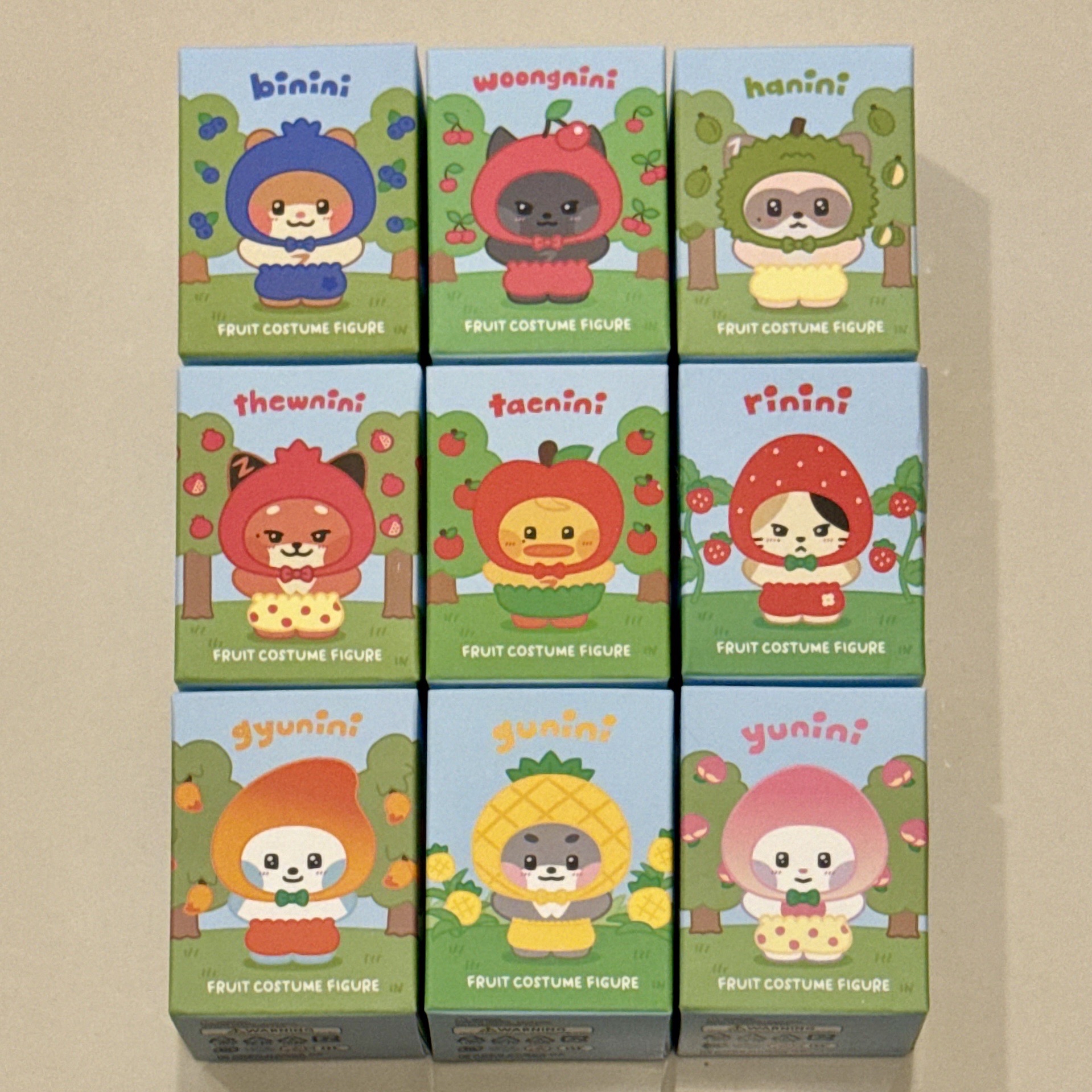 Zeroni FRUITS EDITION 水果尼尼公仔