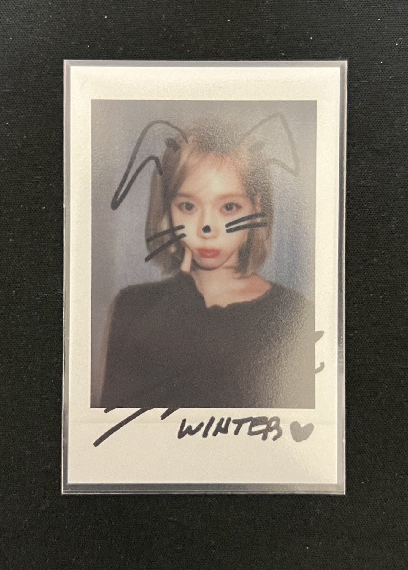 正規一 sr 簽售卡 星河簽售1.0拍立得冬