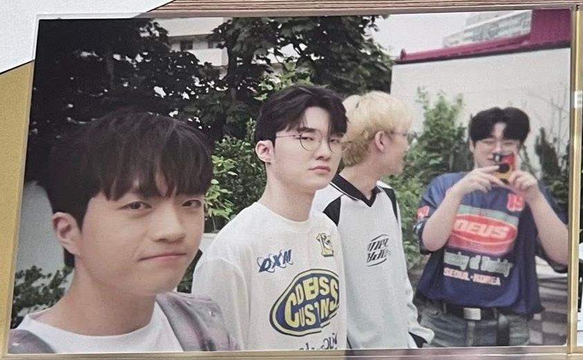 T1 luckyT1明信片Zeus Oner Faker Keria