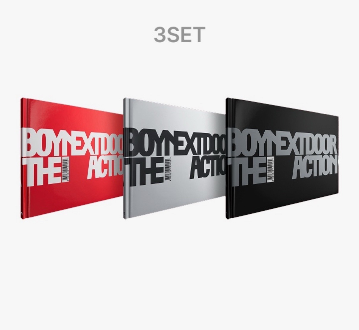 The action未拆PB專一套3張出