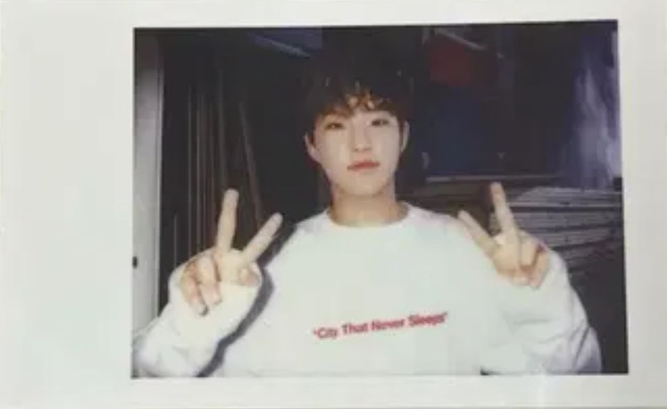 權順榮早期拍立得小卡