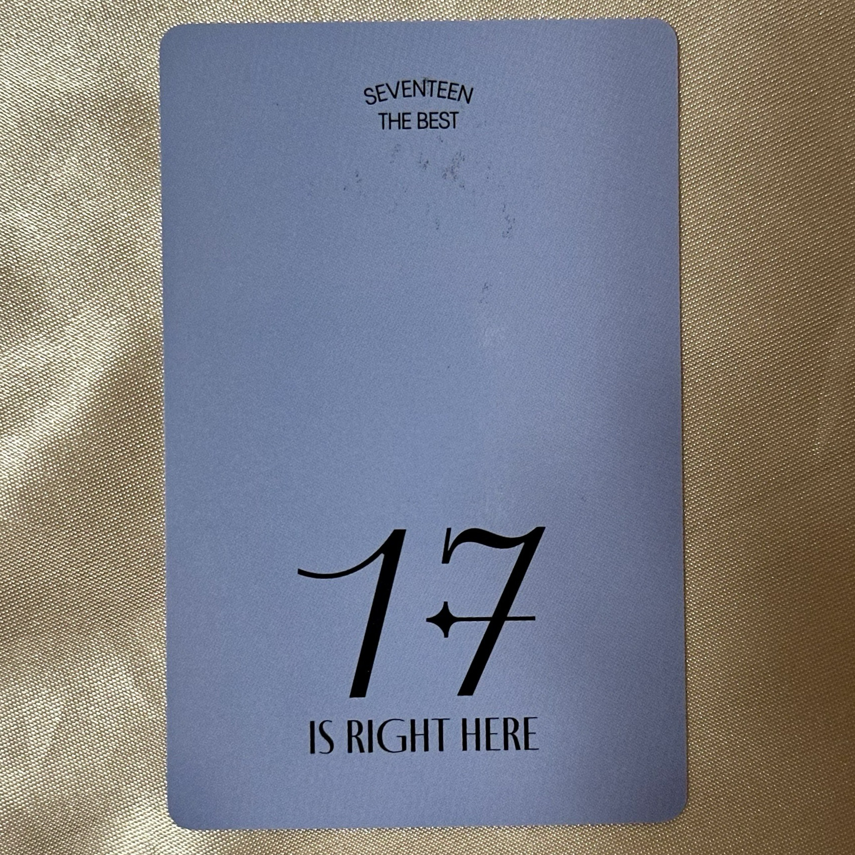 精選專 一直娛yzy 音放卡 特典卡 Vernon