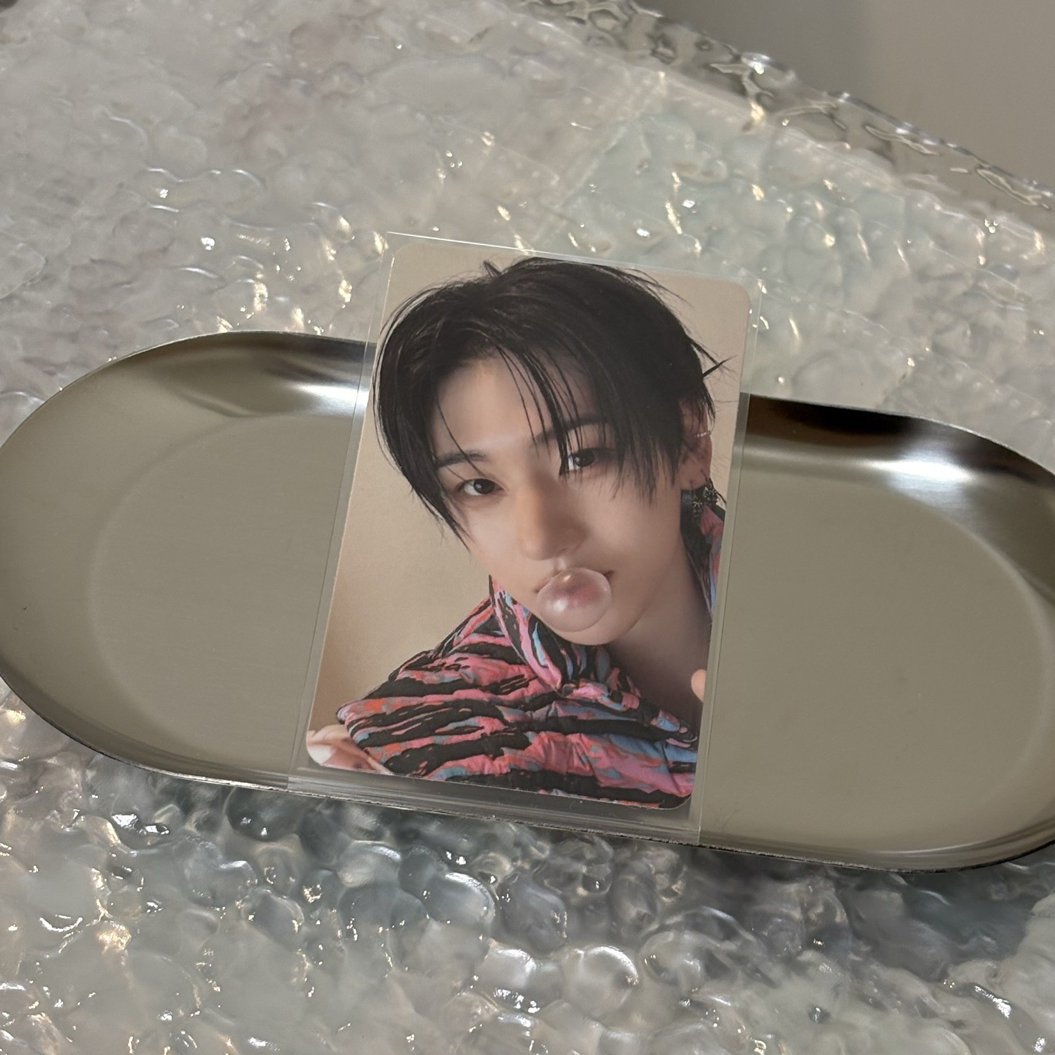 吃口香糖吃出泡泡