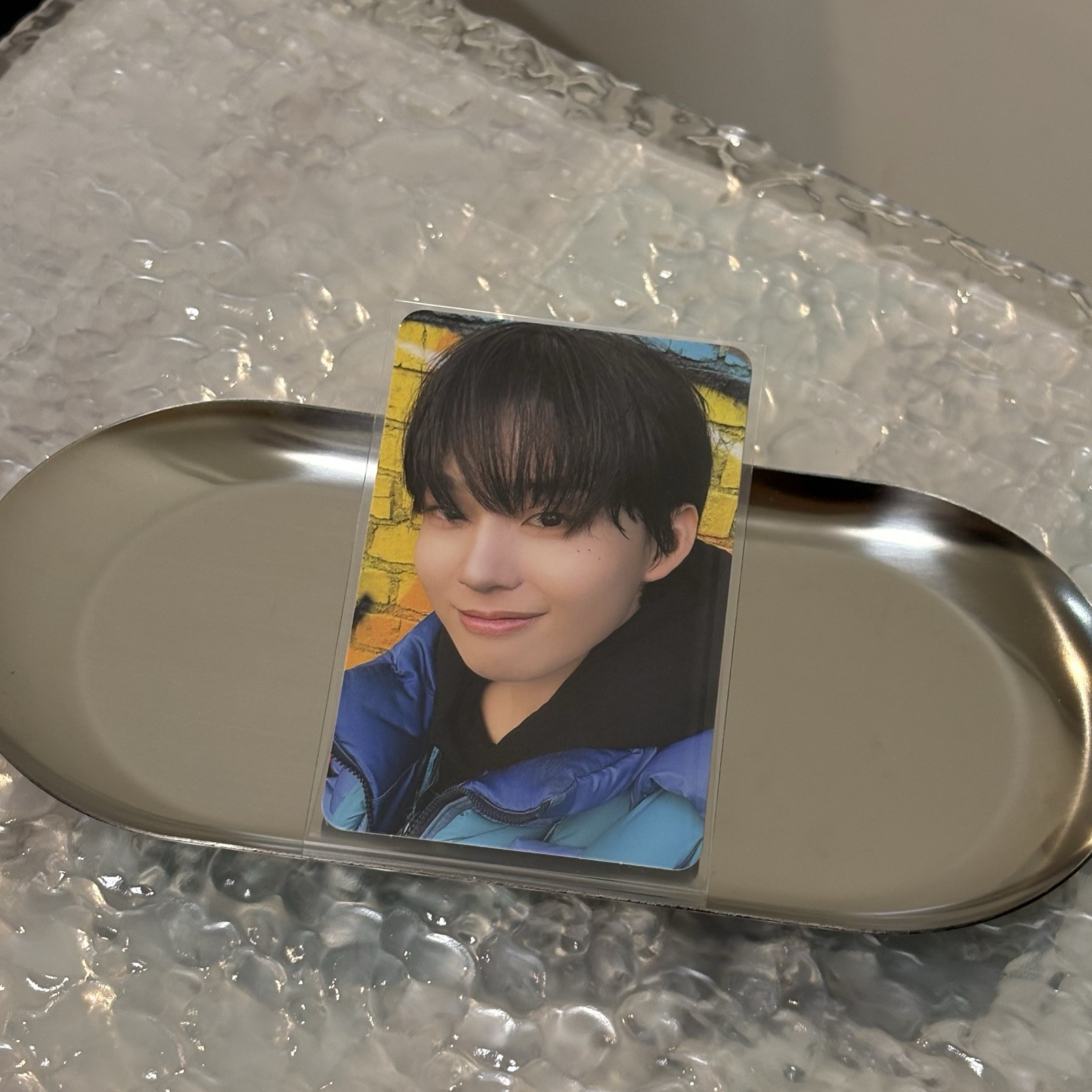 我就笑笑不說話