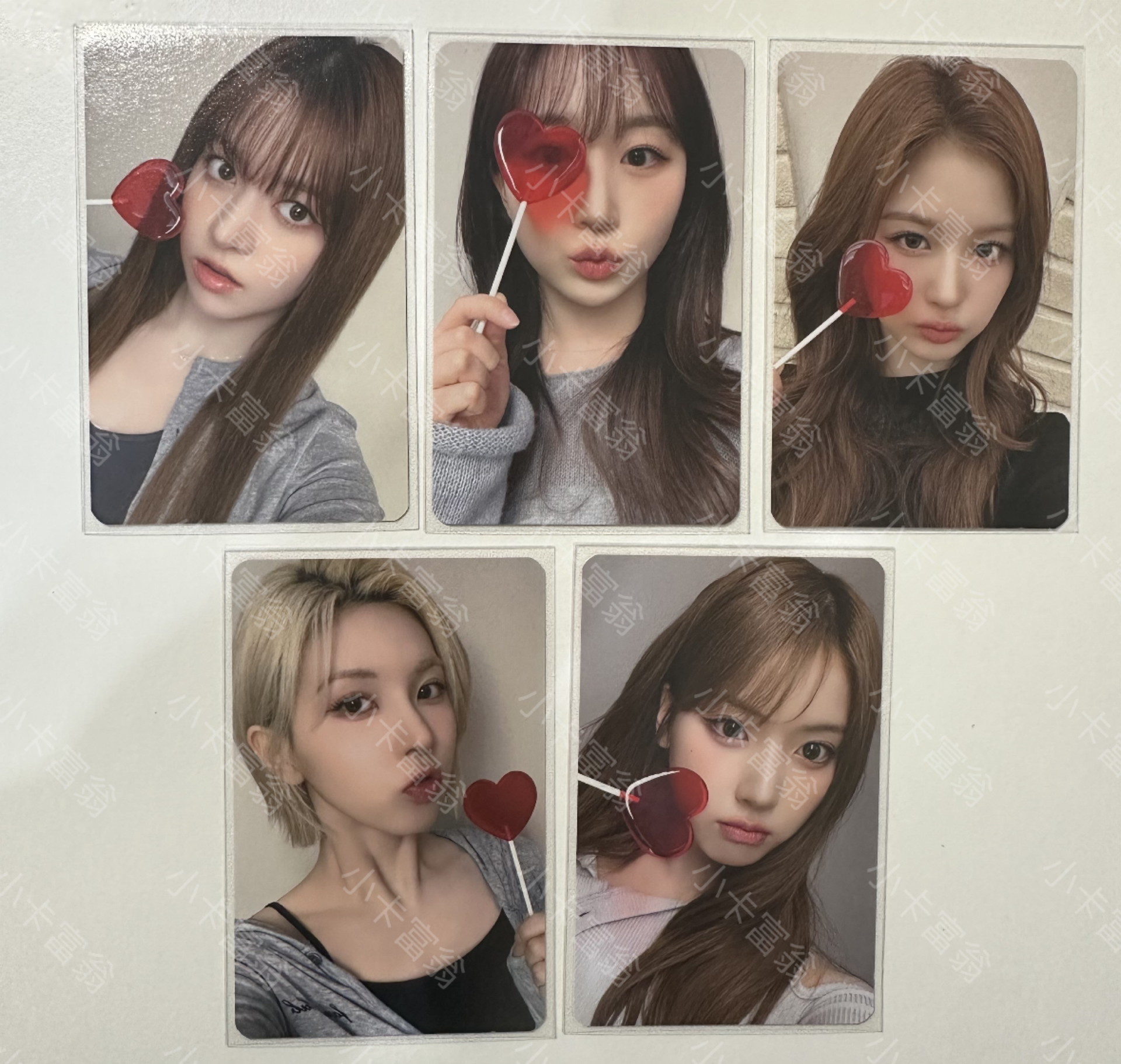 NMIXX FORWARD 現貨 MS 愛心棒棒糖 小卡 特典 幸運卡