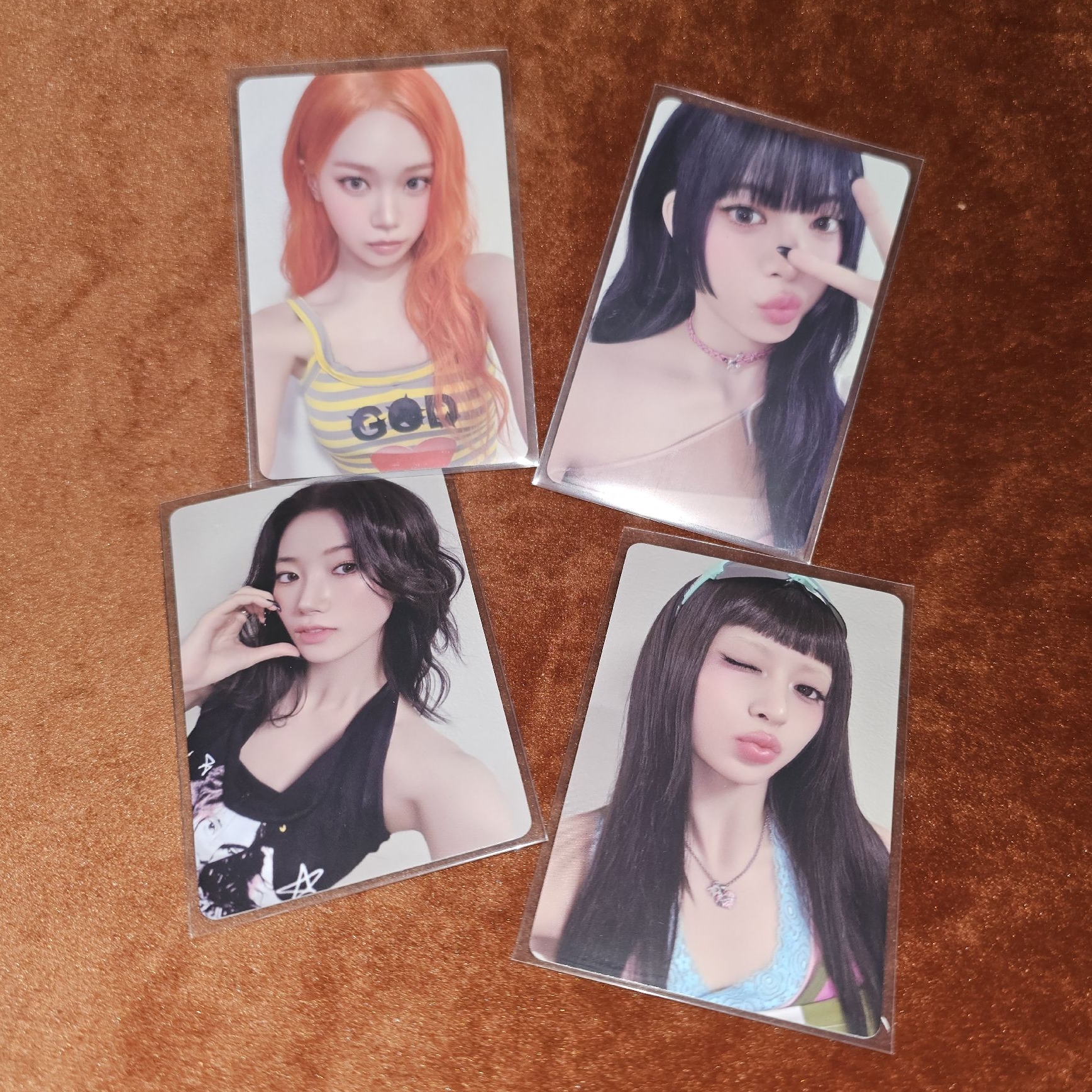 LE SSERAFIM Spaghetti 特典卡 彩源 允真 一葉 恩採 義大利麵