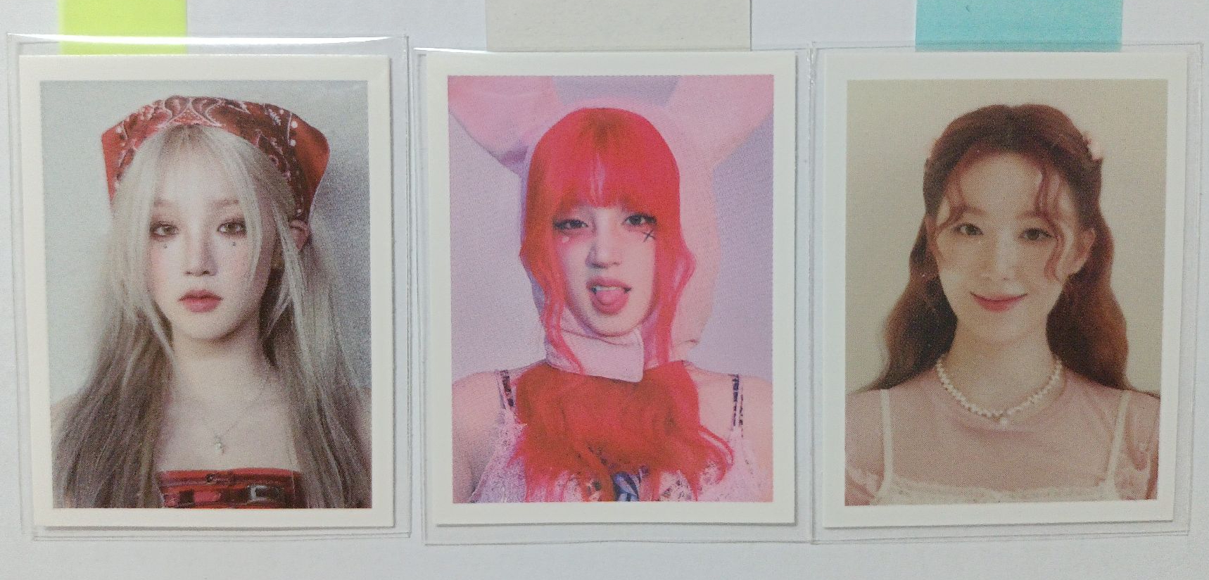 idle 雨琦solo 年曆刷 證件照