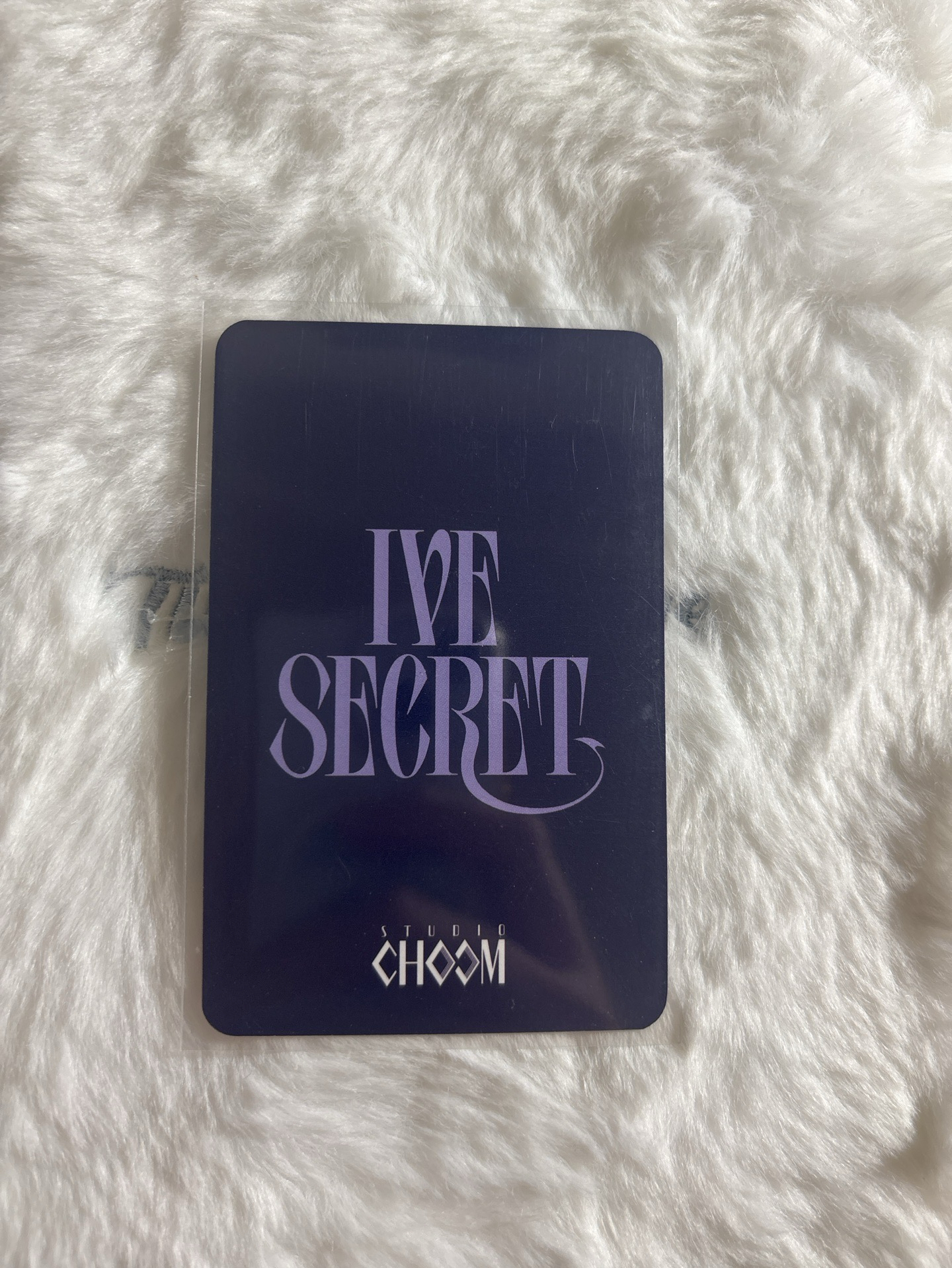 IVE SECRET k4 簽售卡 