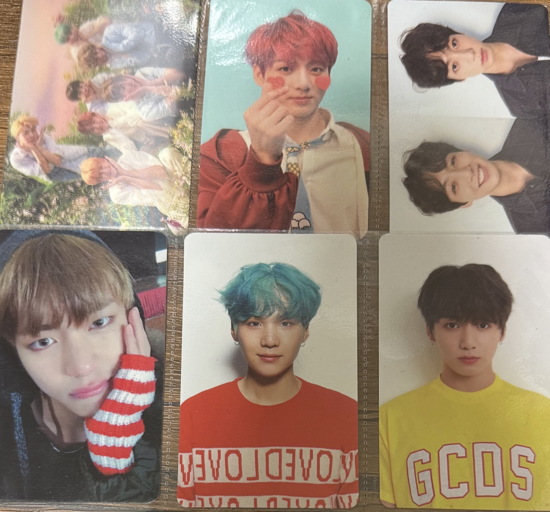 bts 小卡 3D變化卡 明信片