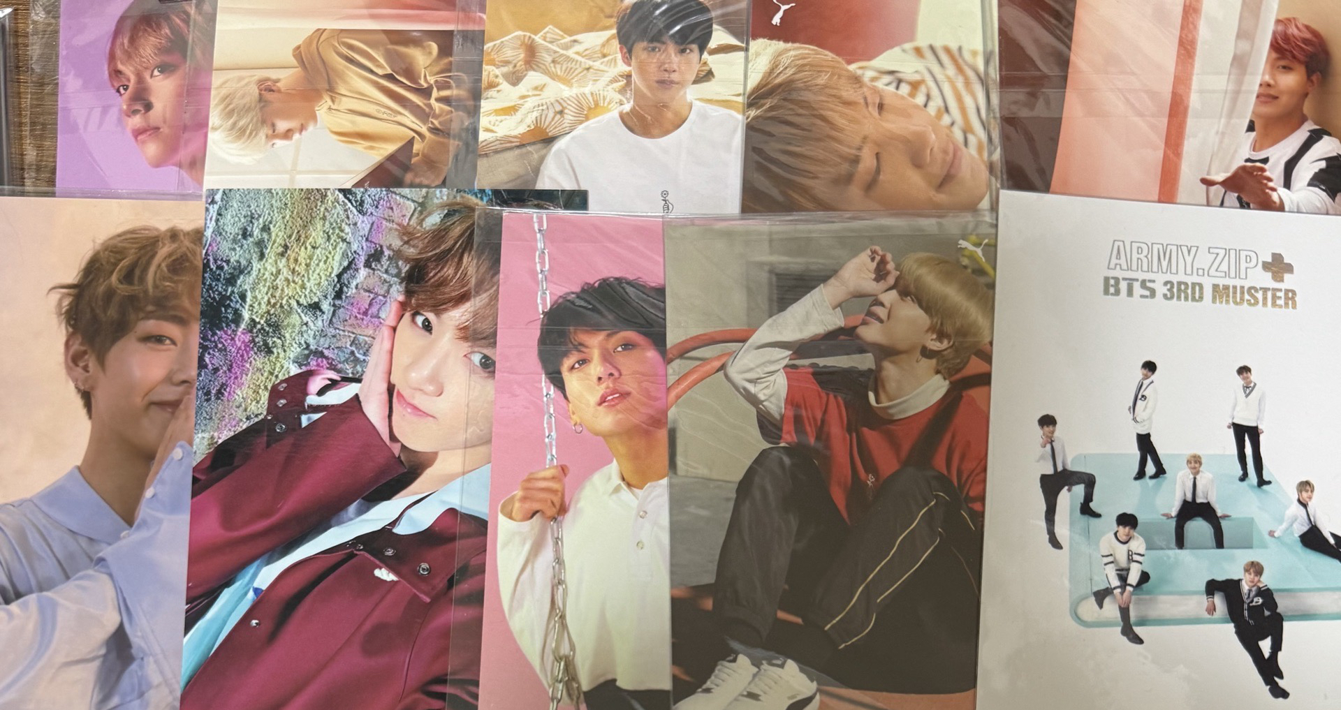 bts 小卡 變化卡 明信片