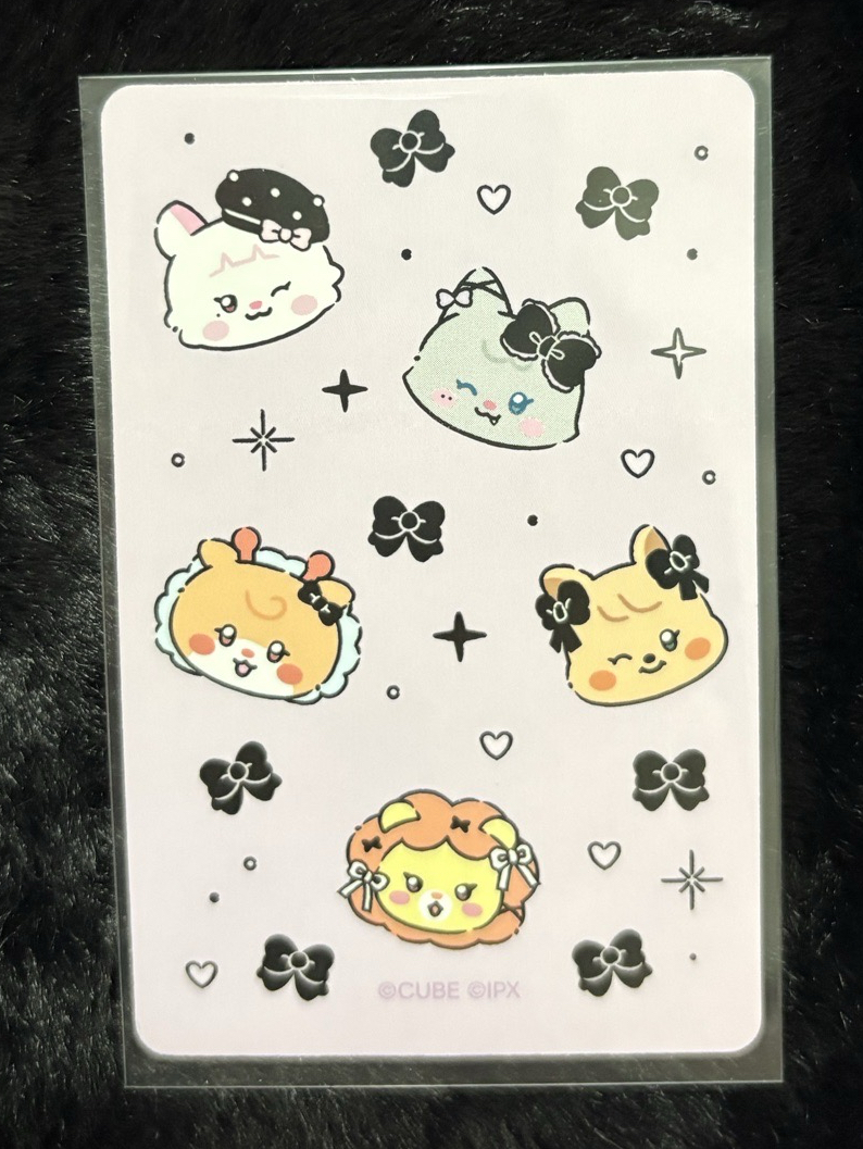 i-dle lf minini 隨機卡 麵妮琦三人