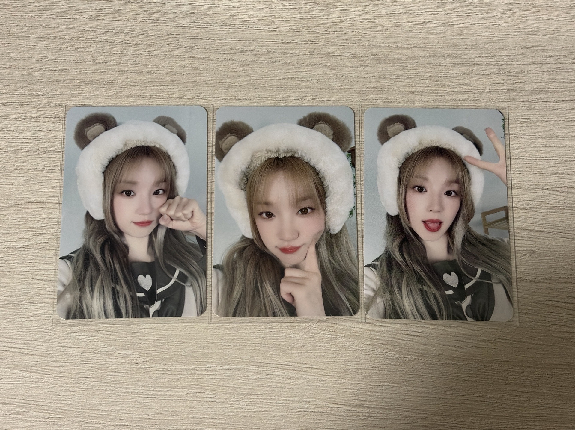 雨琦solo ms 小熊一套