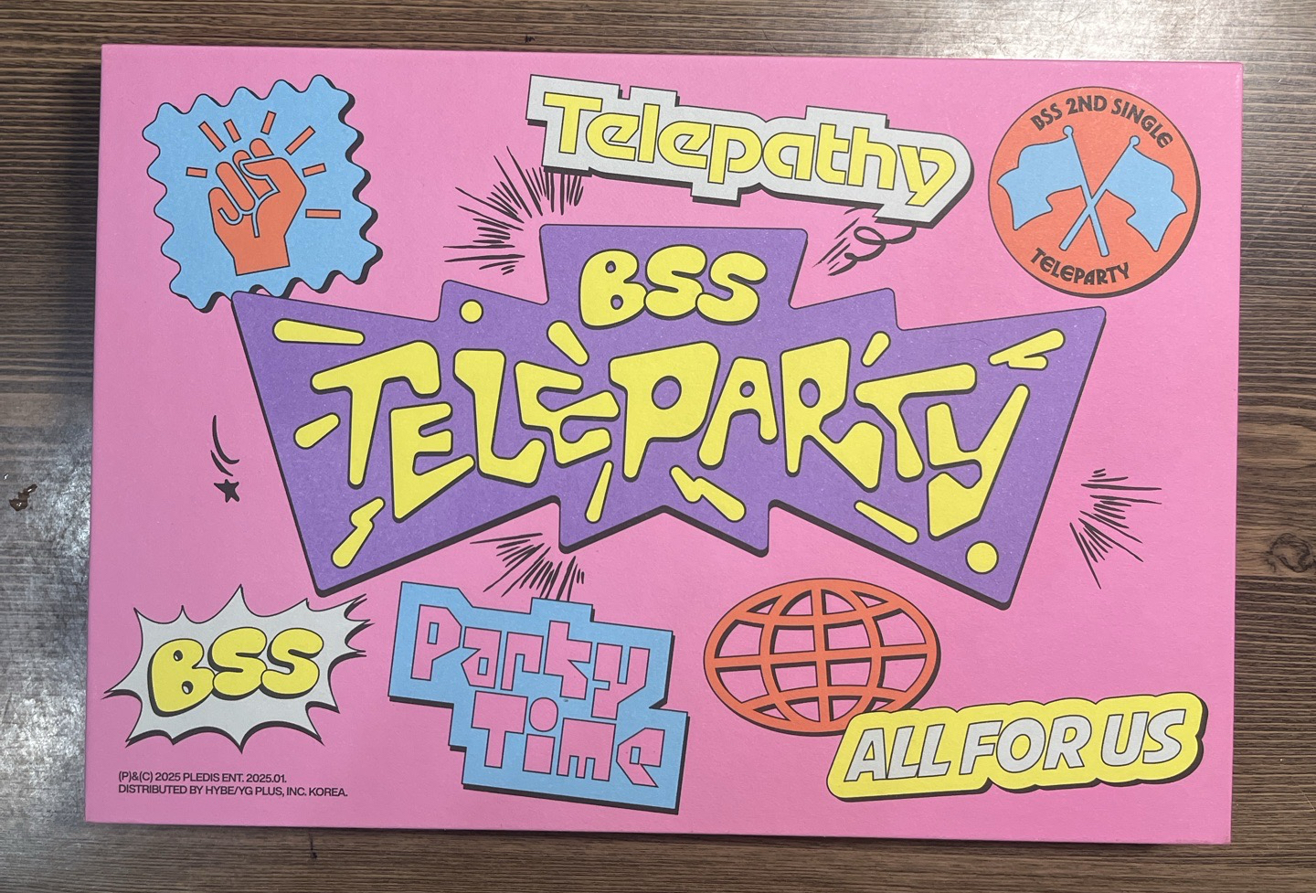 BSS TELEPARTY 空專 粉版