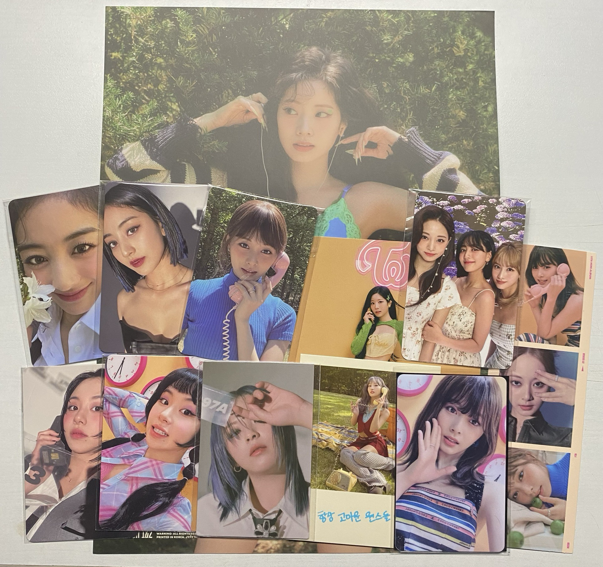 [整圖售］TWICE BETWEEN 1&2 wm 子瑜 幸運卡 