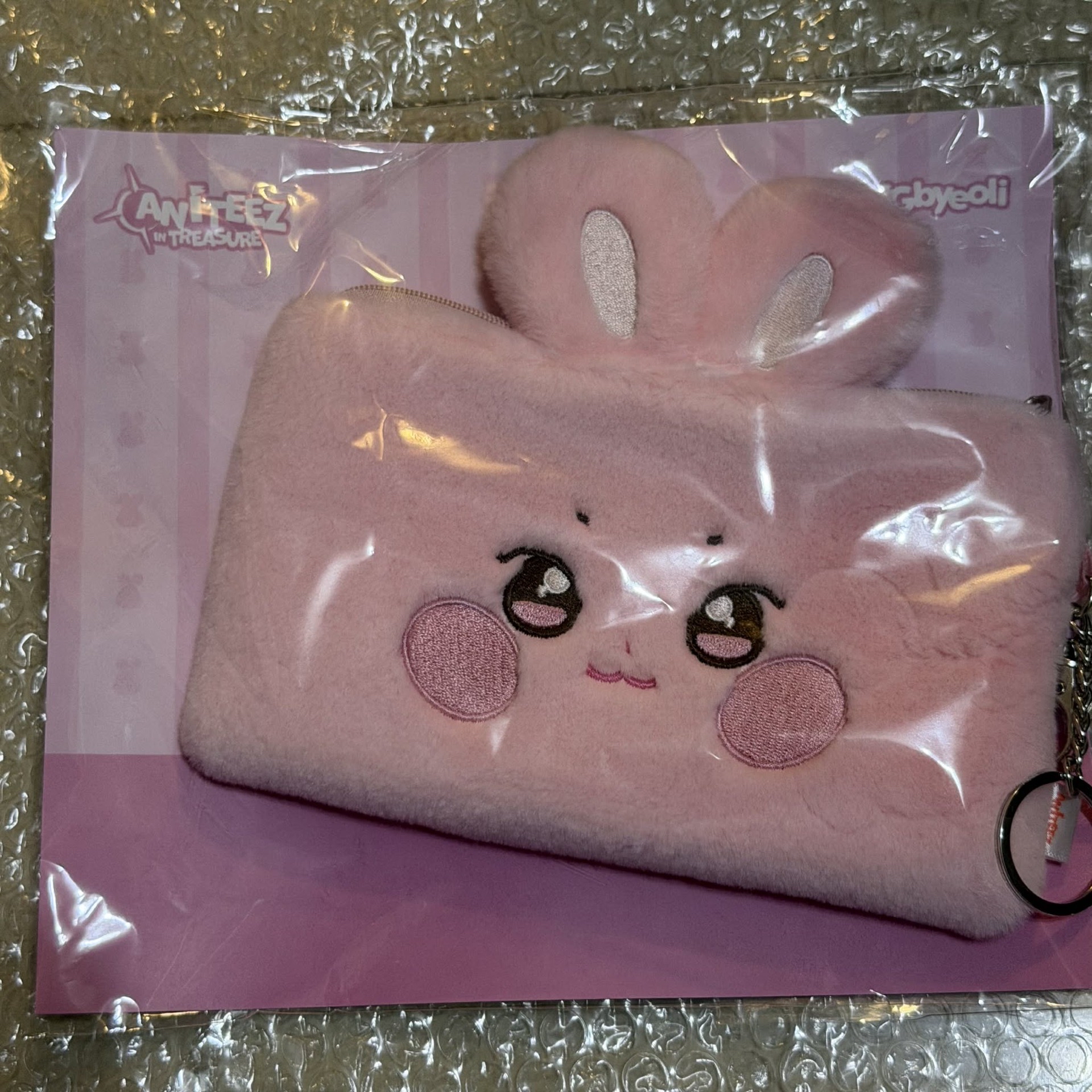 ANITEEZ aniteez ddeongbyeoli 떵별이 微笑星 化妝包 萬用包 收納小包 收納包 隨身包 星和