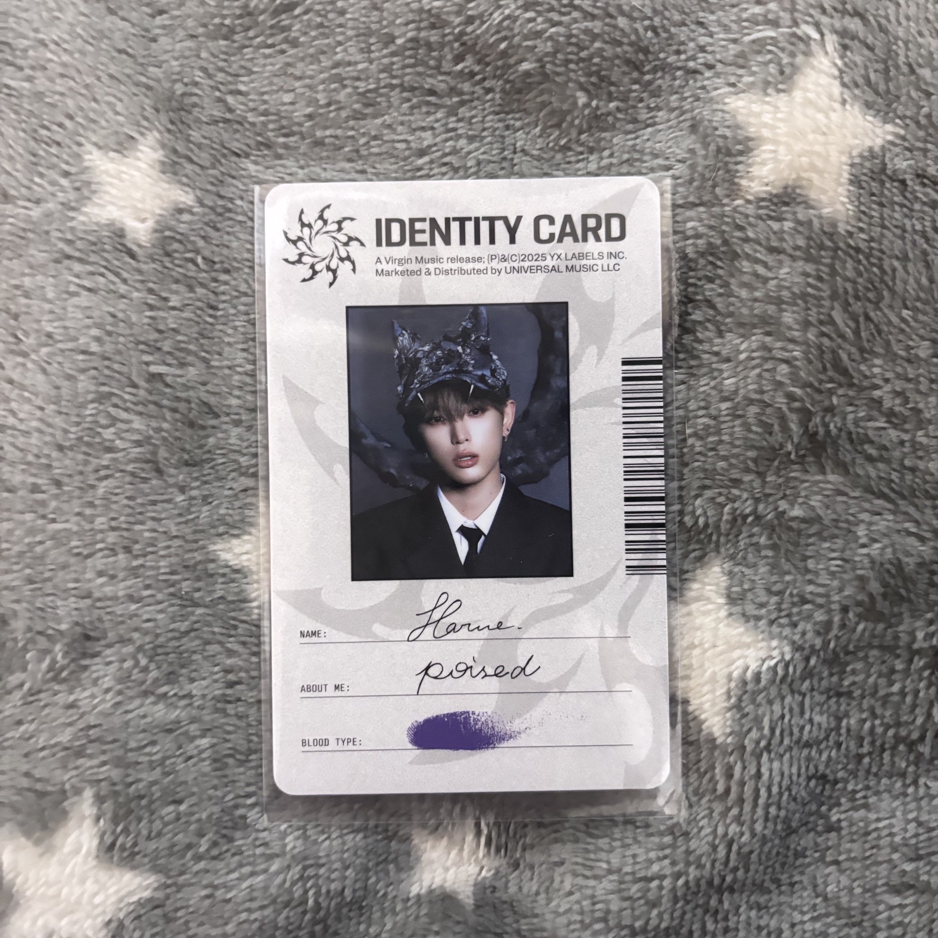 月狼★HARUA 專輯卡 ID card