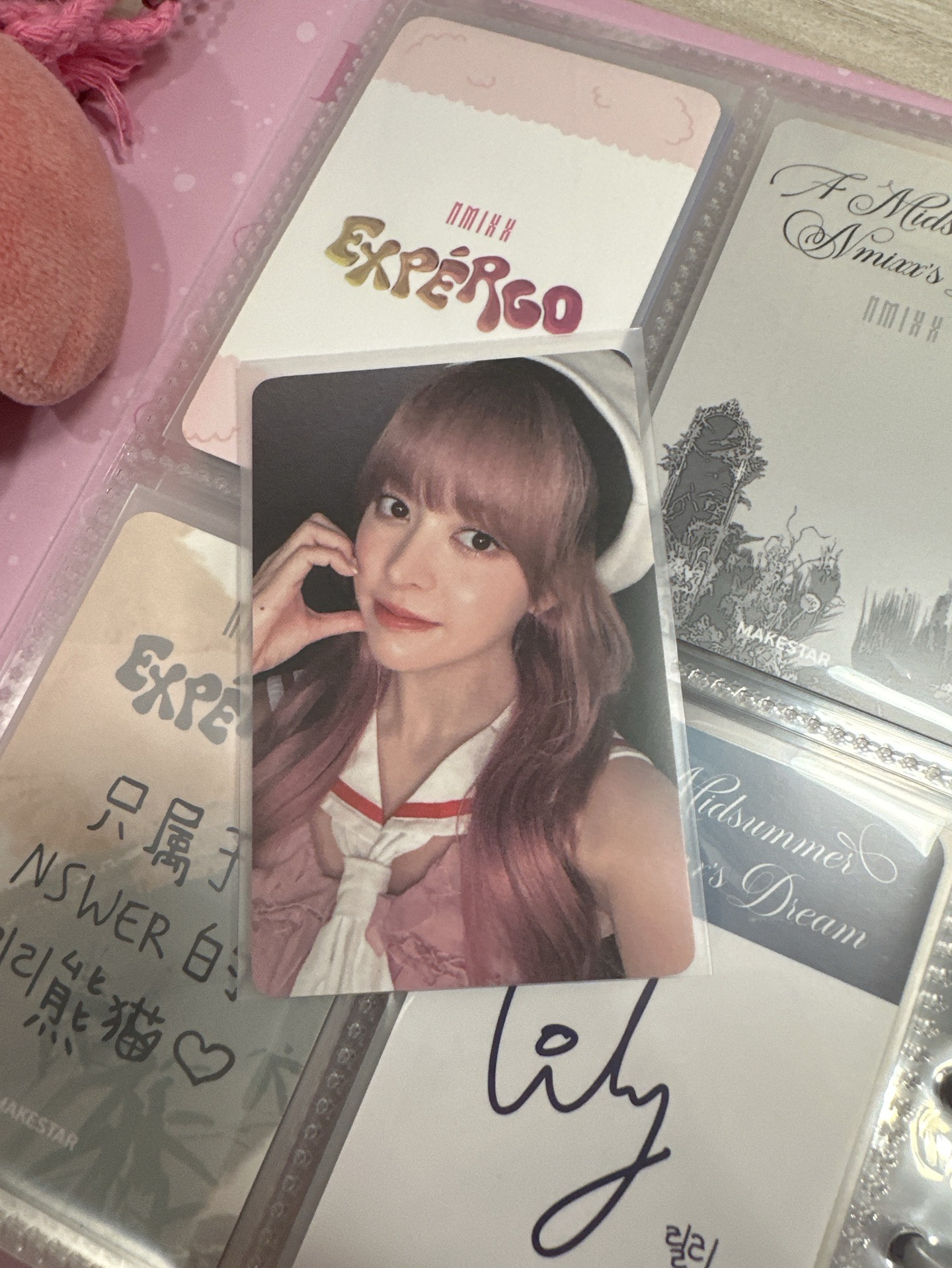 仲夏夜 wm 簽售卡 2.0線下 水手莉