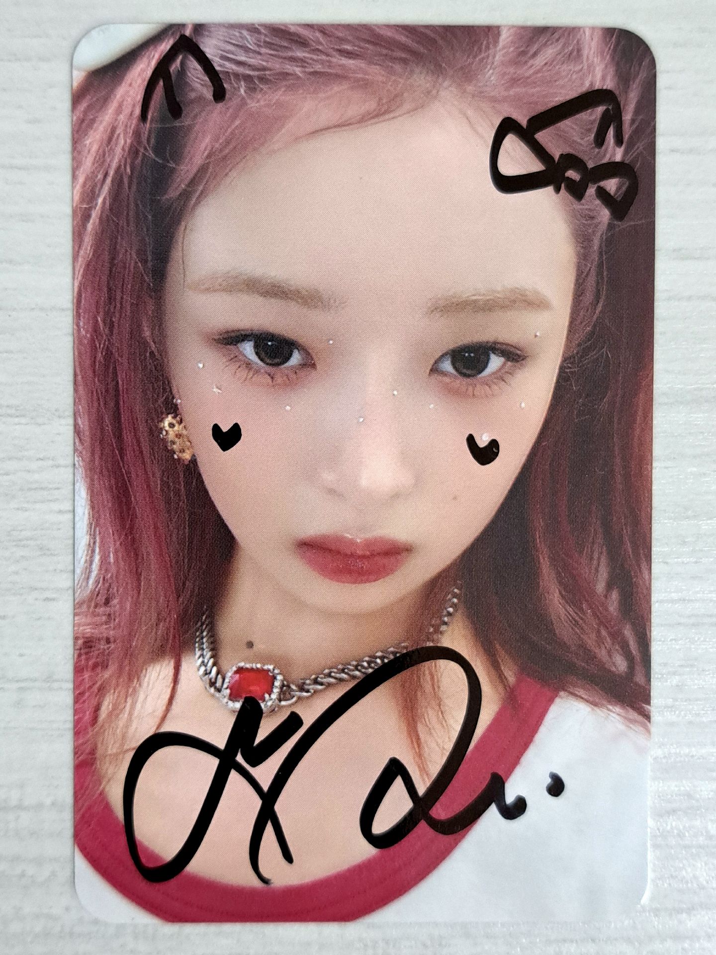 I'VE MINE 簽名卡 畫簽怜