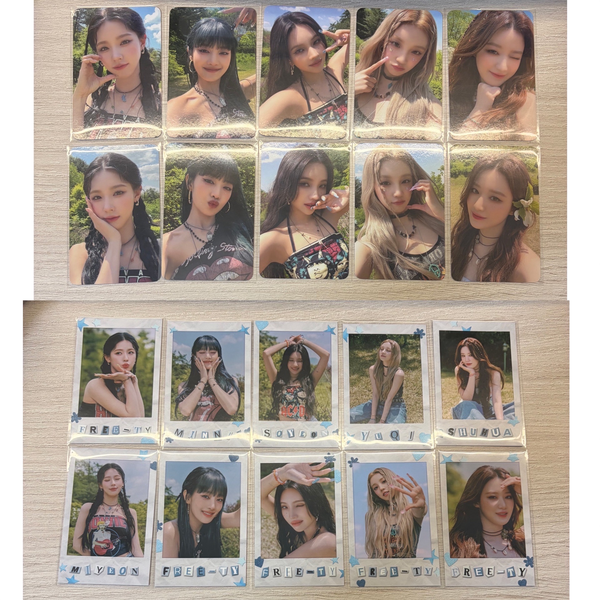 23世巡 全員小卡+拍立得