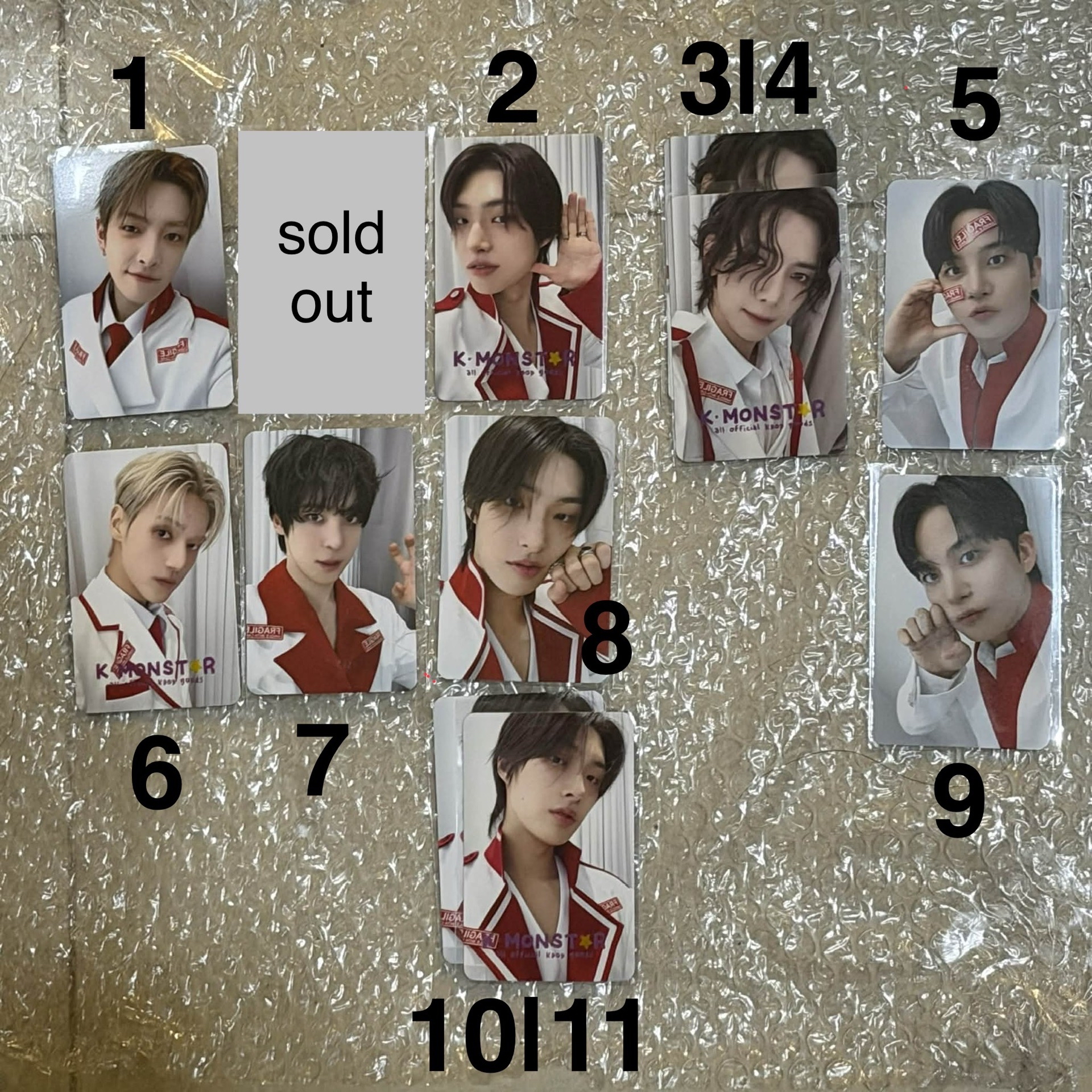 ANITEEZ IN THE CALLING 滿額卡 K-MONSTAR 滿額卡