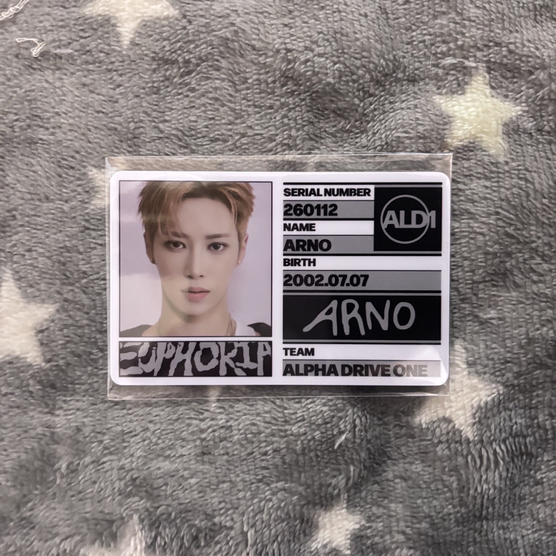 迷一★ARNO Freak Alarm ver.Staff Pass 專輯卡 