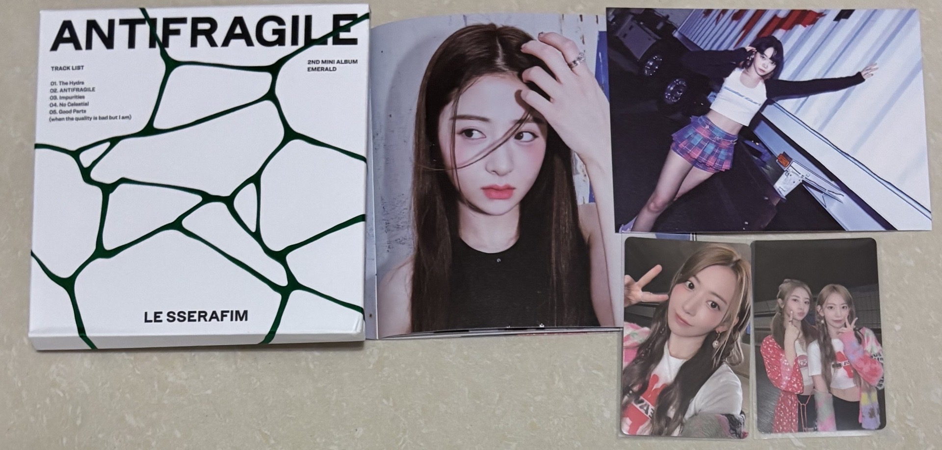 lesserafim 熾 antifragile spaghetti 全專 金采源 小櫻花 許允真 中村一葉 洪恩採