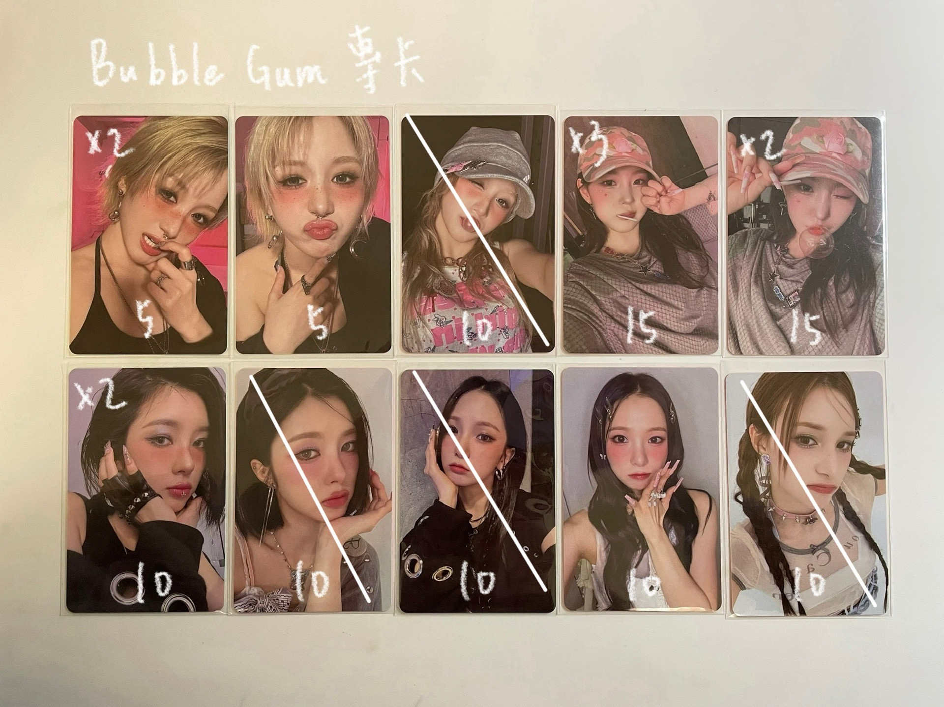 Kep1er 迷七 專輯卡