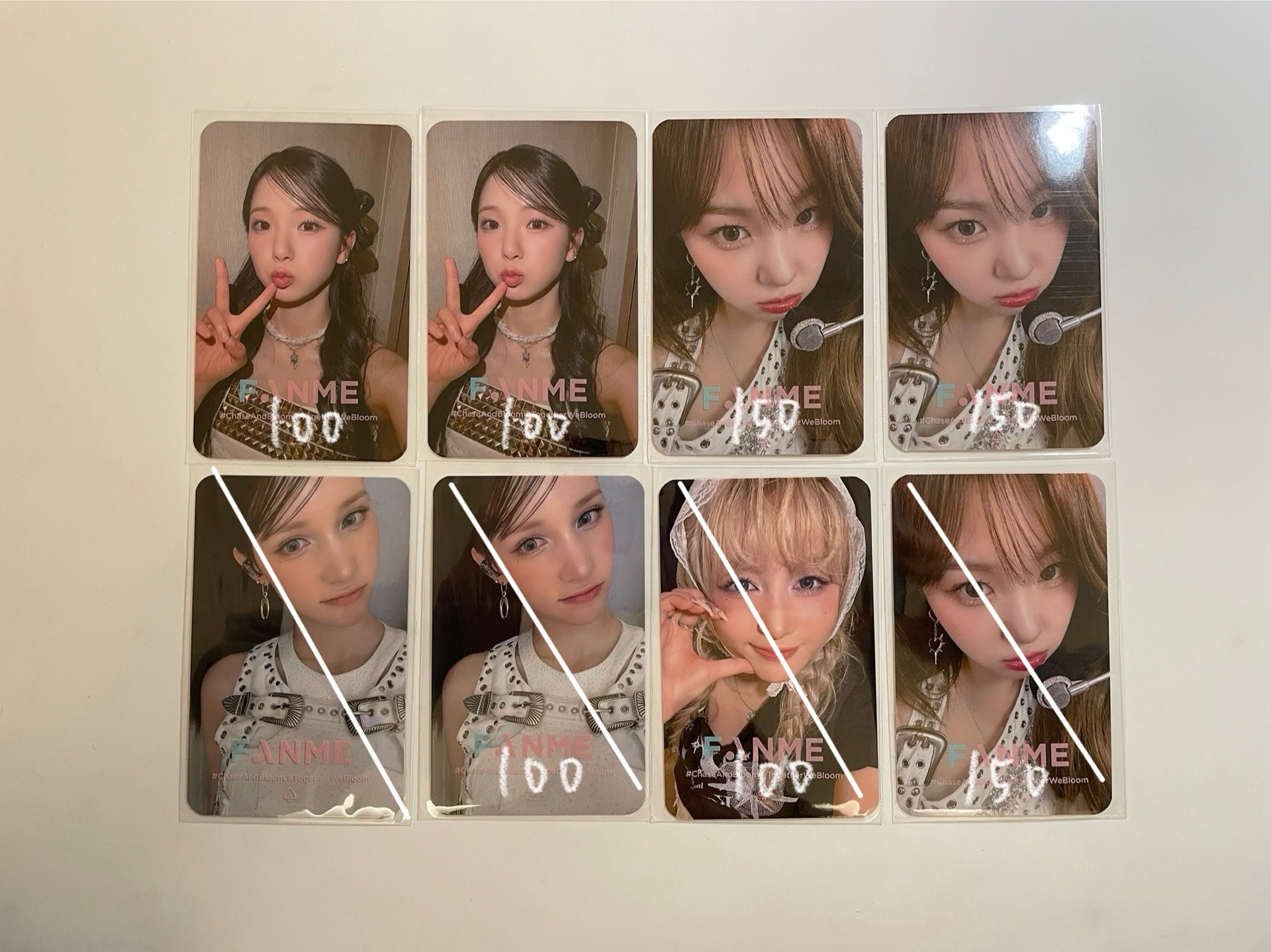 迷七 fanme B 簽售卡 