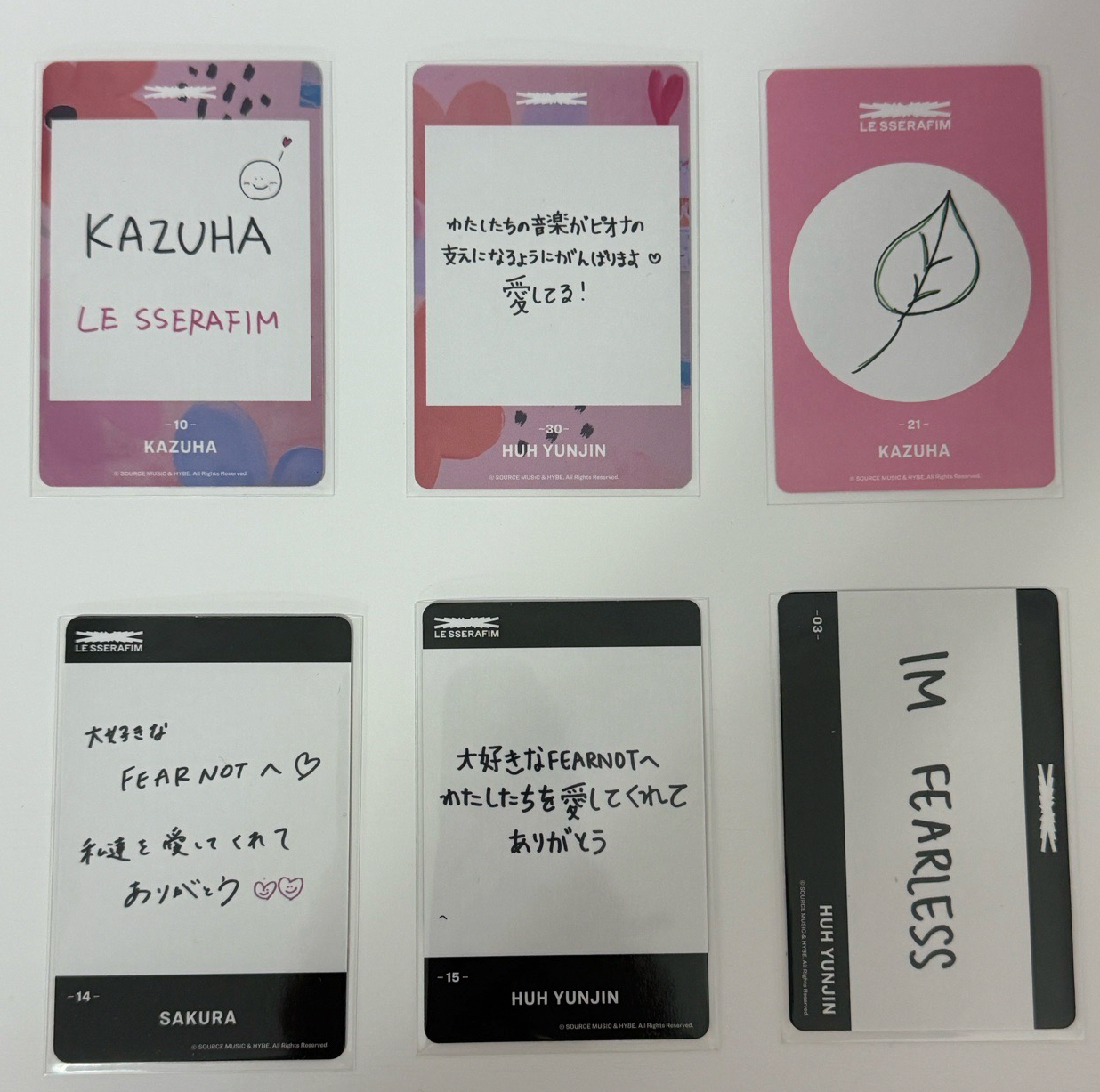 FEARLESS JP 隨機卡