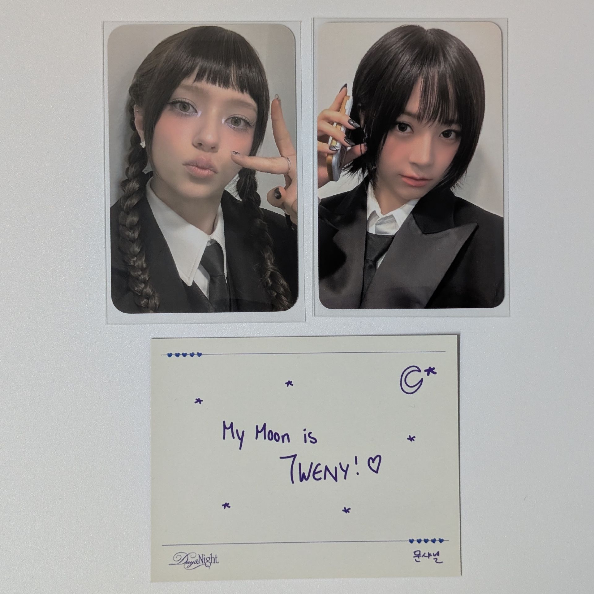 <Day&Night> 電子專小卡+手寫卡