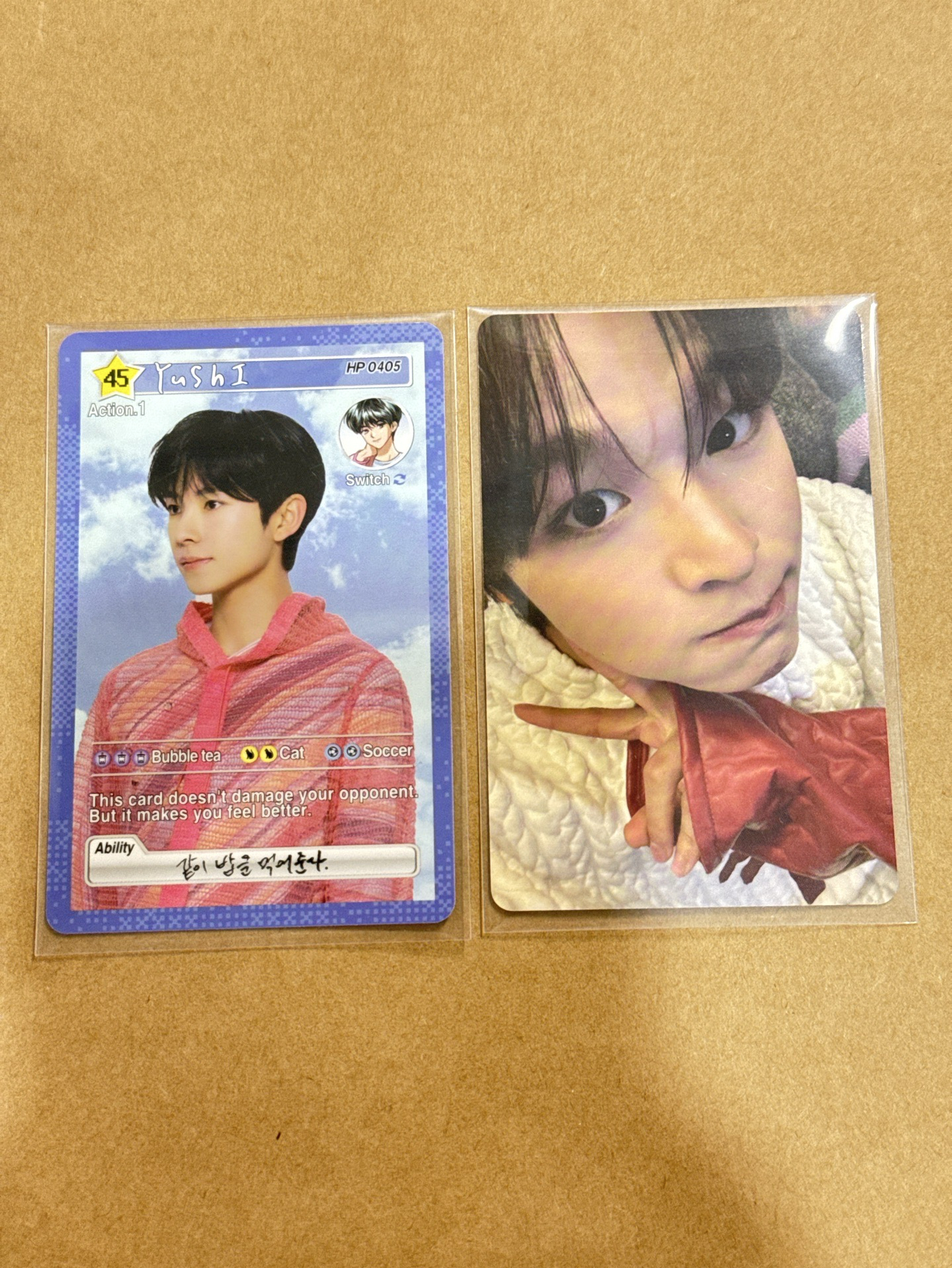 NCT WISH LOG IN 隨機卡包 - yushi 、 riku