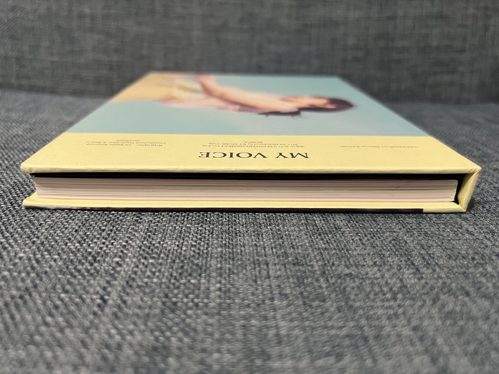 太妍 my voice 豪華藍 空專(PB+CD) 無小卡