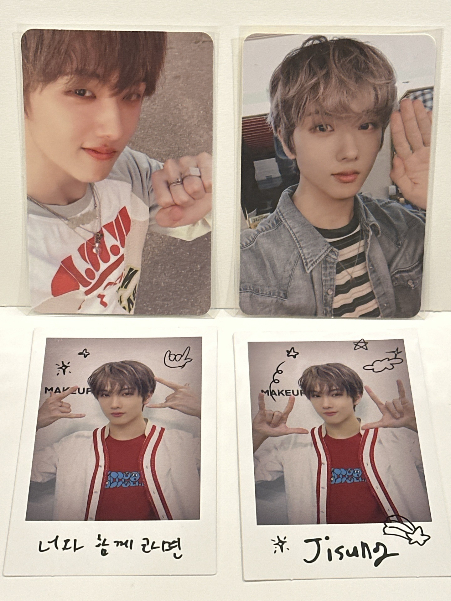 Nct Jisung 專卡 三麗鷗 4張不拆