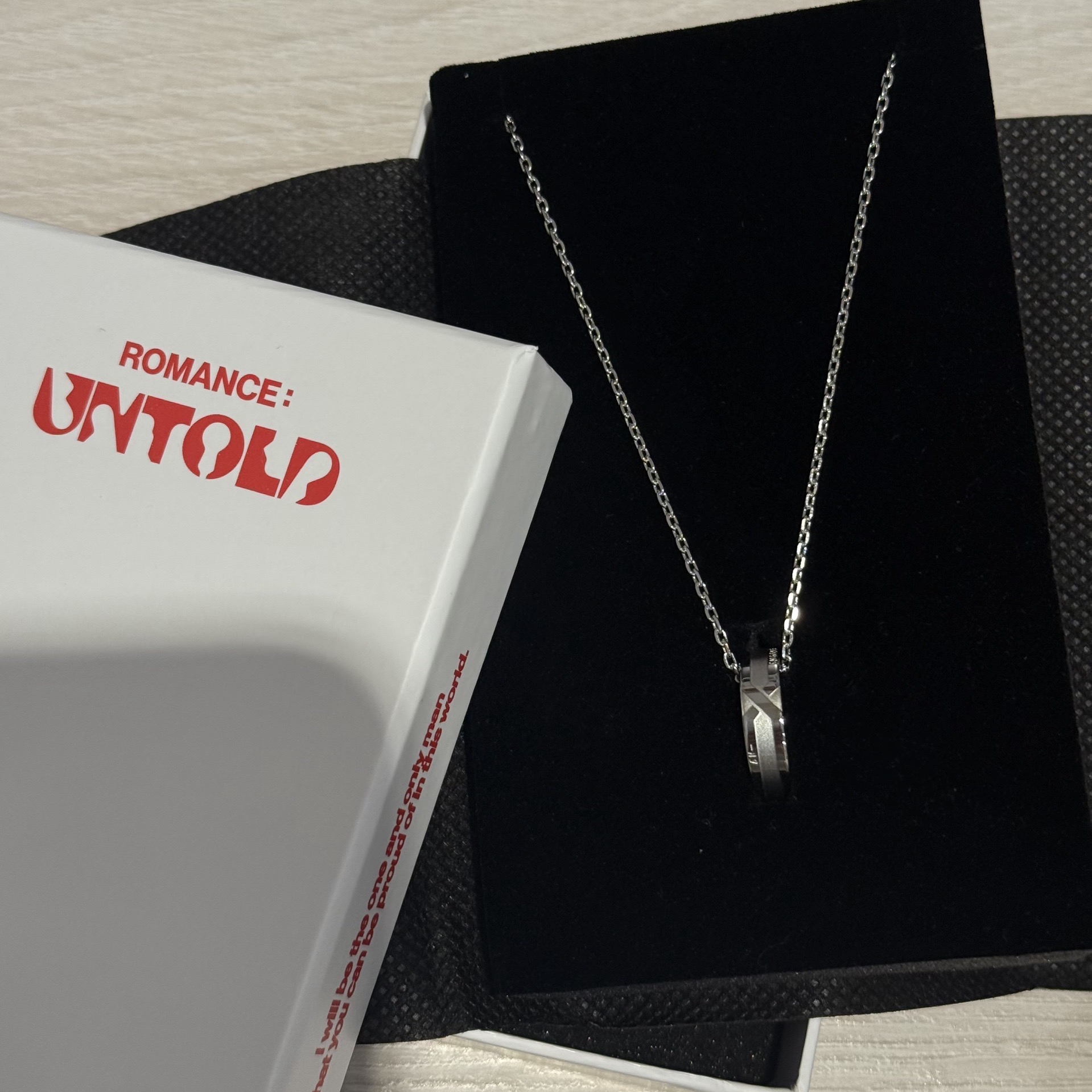 訓 戒指項鍊（含卡）