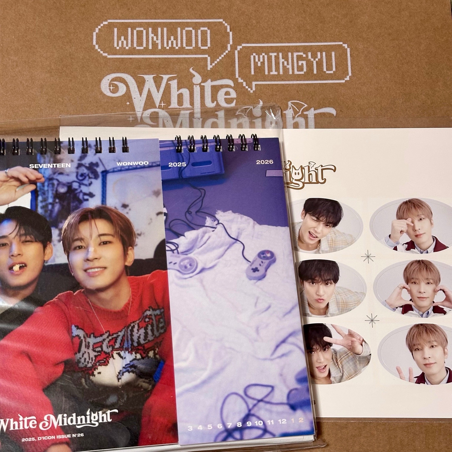 DICON 玟佑雙人版 圓佑B版 雜誌 桌曆 貼紙 海報 鑰匙圈