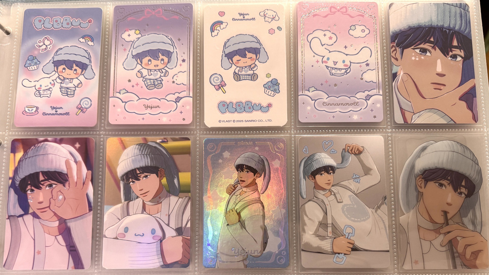 Plave-PLBBUU小卡（💜💙🩷❤️🖤個人set、雙人卡set和團卡set)