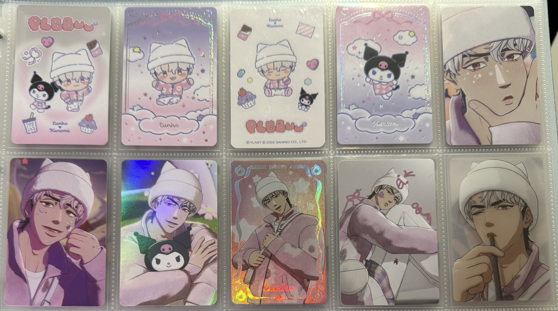 Plave-PLBBUU小卡（💜💙🩷❤️🖤個人set和雙人卡set)