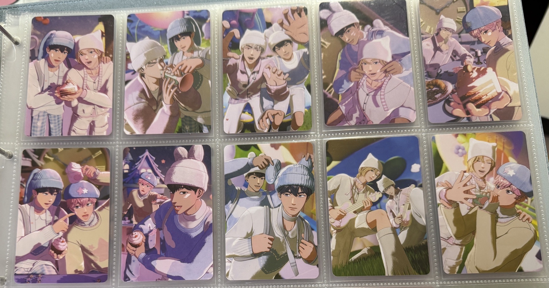 Plave-PLBBUU小卡（💜💙🩷❤️🖤個人set和雙人卡set)