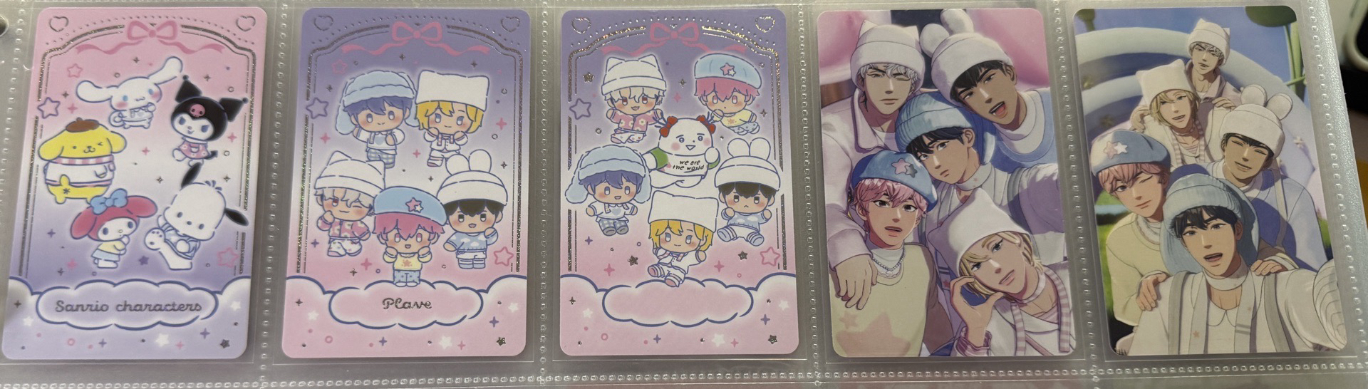 Plave-PLBBUU小卡（💜💙🩷❤️🖤個人set、雙人卡set和團卡set)