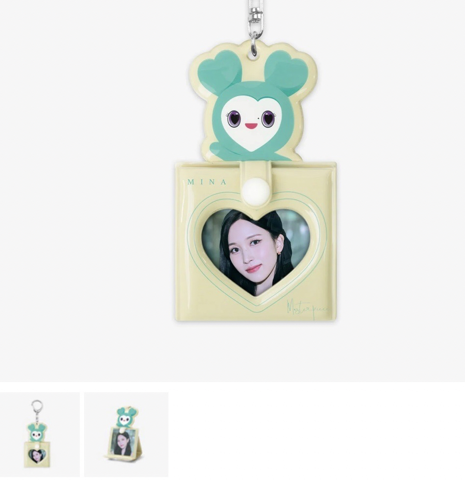 MISAMO MINA lovely立牌鑰匙圈