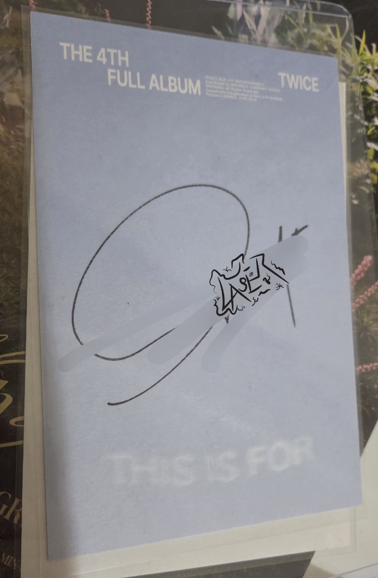 THIS IS FOR 南美版親簽🩵