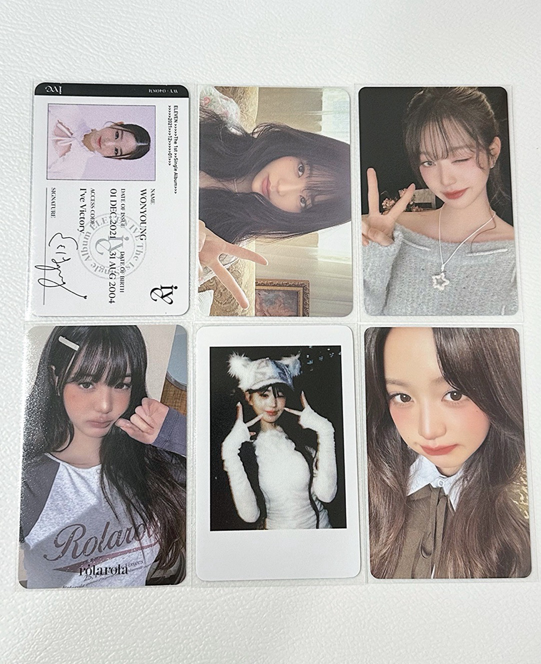 IVE員卡（整圖出不拆）